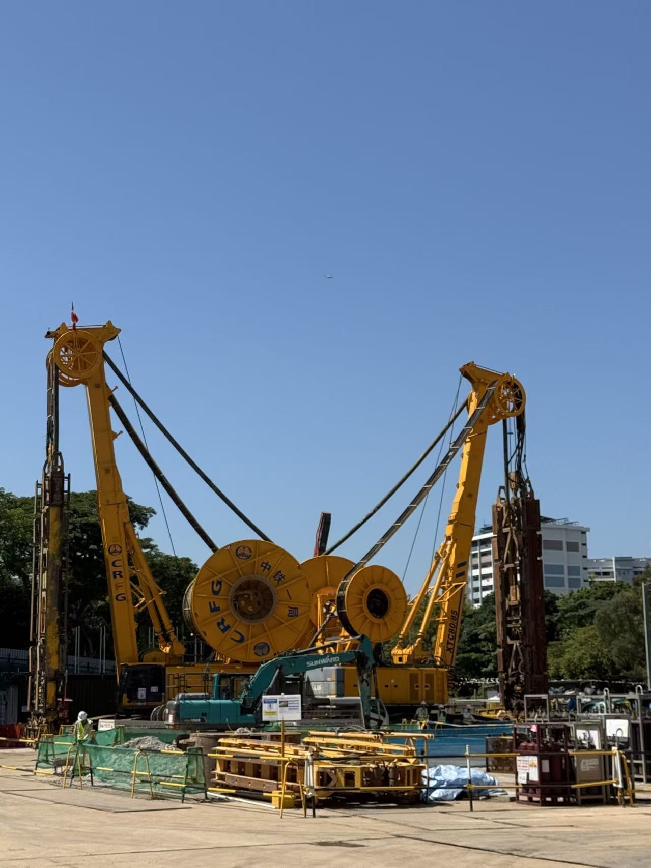 Hydromill trenching field case, China