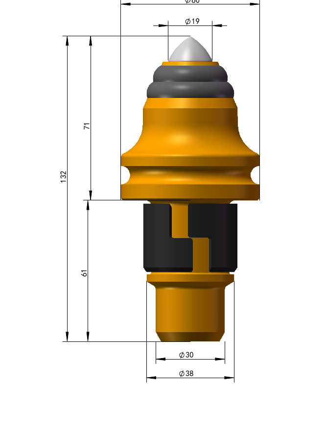 JQ3060SLS-19 production drawing